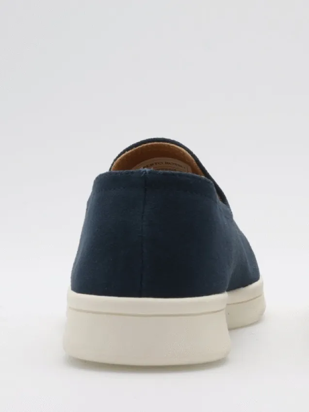 Genova Loafer Suede Navy