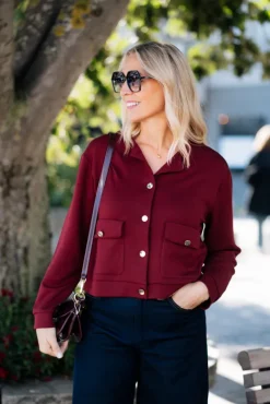 Gida Vincent Jacket Cabernet