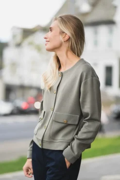 Gida Vincent Jacket Mulled Basil