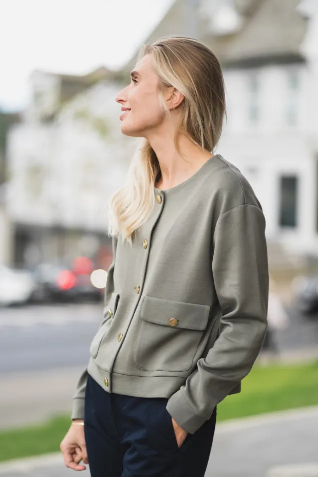 Gida Vincent Jacket Mulled Basil