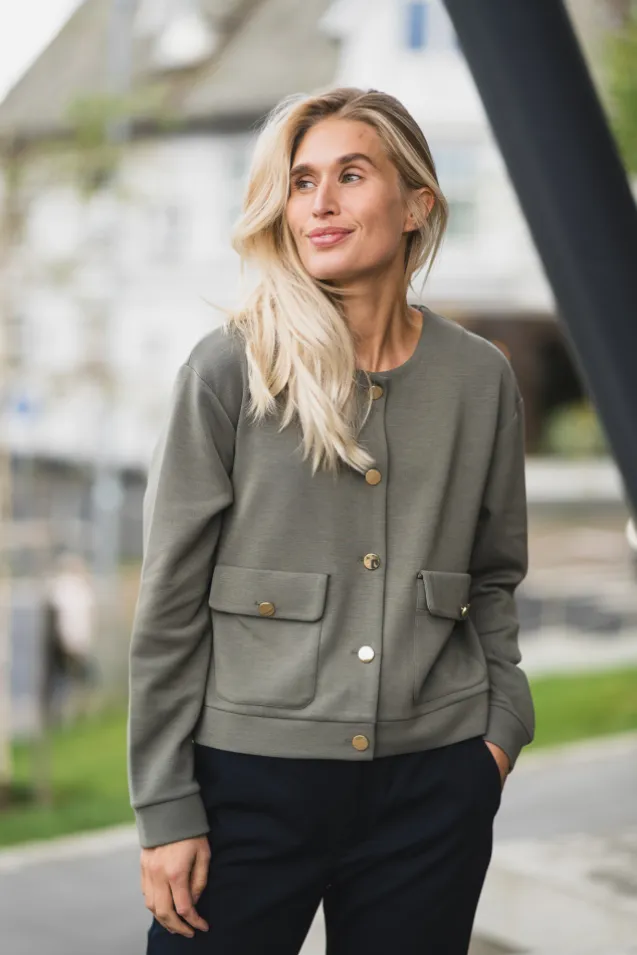 Gida Vincent Jacket Mulled Basil