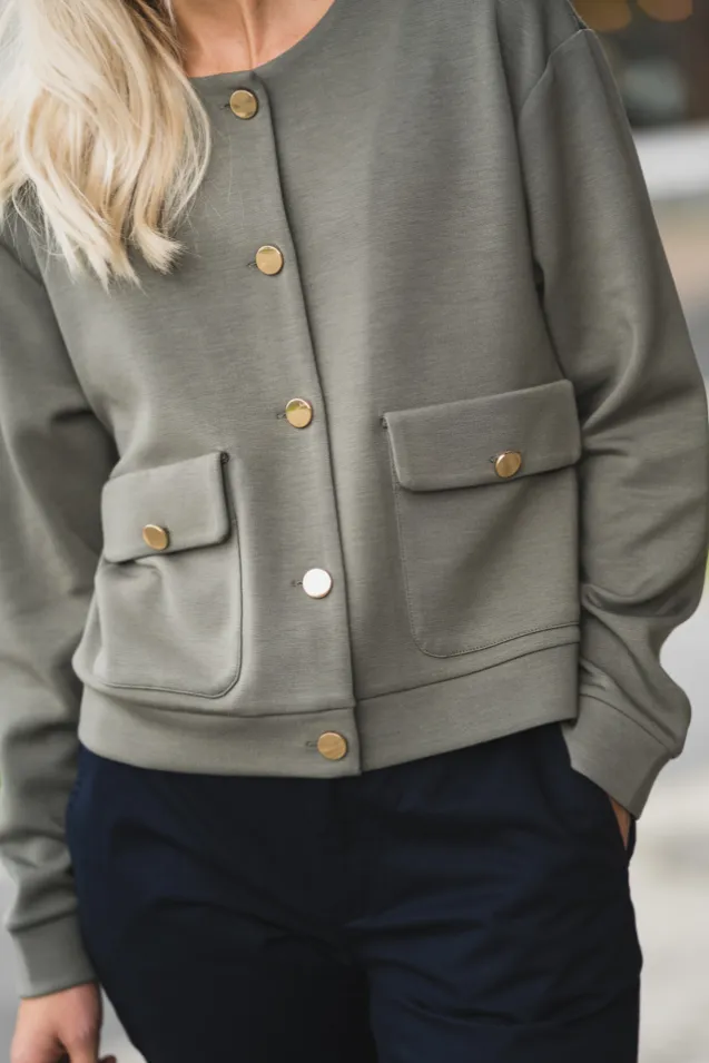 Gida Vincent Jacket Mulled Basil