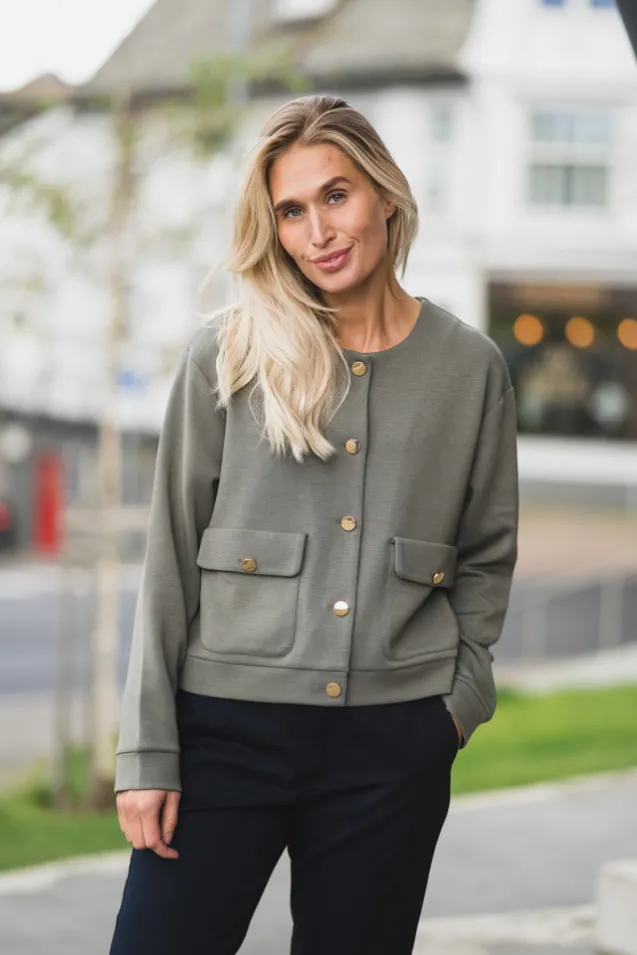 Gida Vincent Jacket Mulled Basil