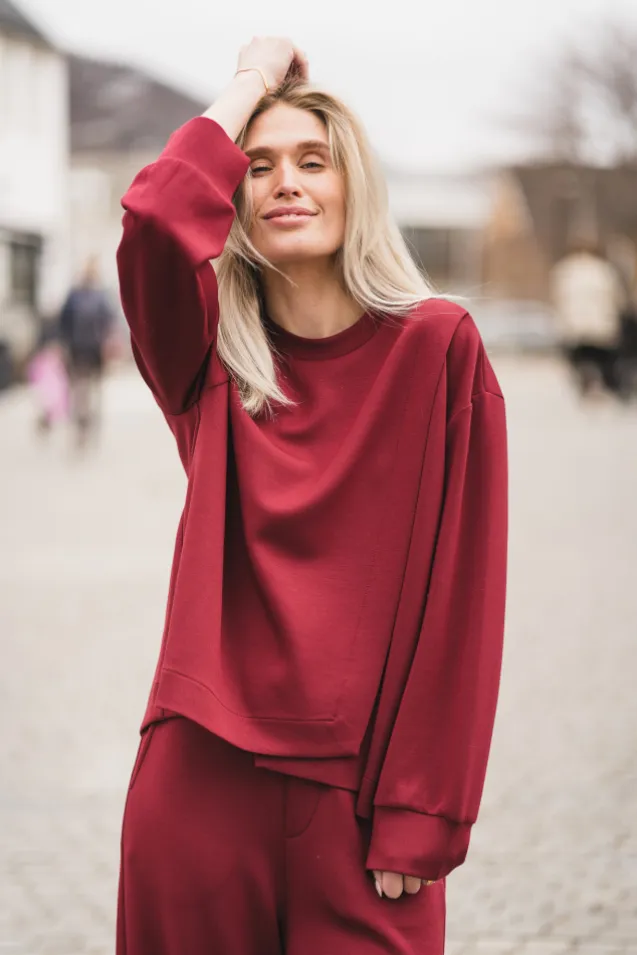 Gida Vincent Sweatshirt Cabernet