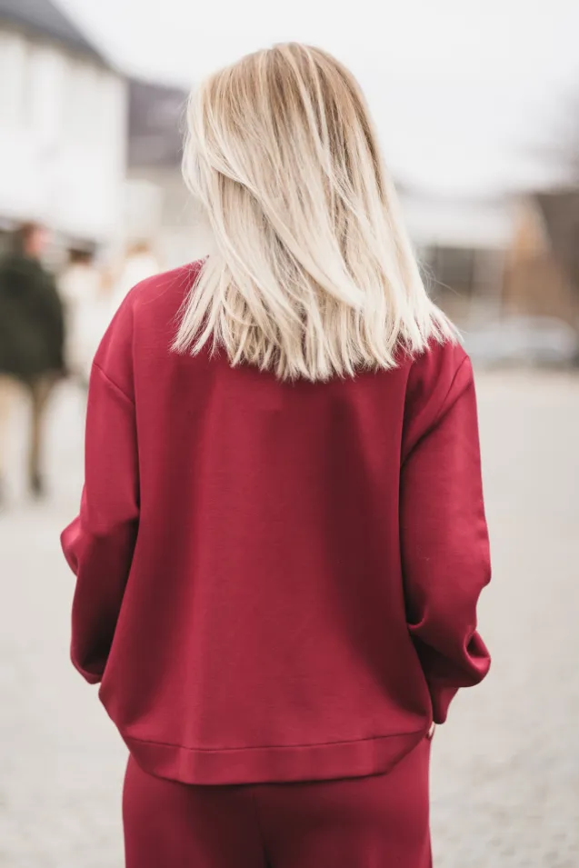Gida Vincent Sweatshirt Cabernet