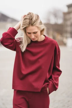 Gida Vincent Sweatshirt Cabernet