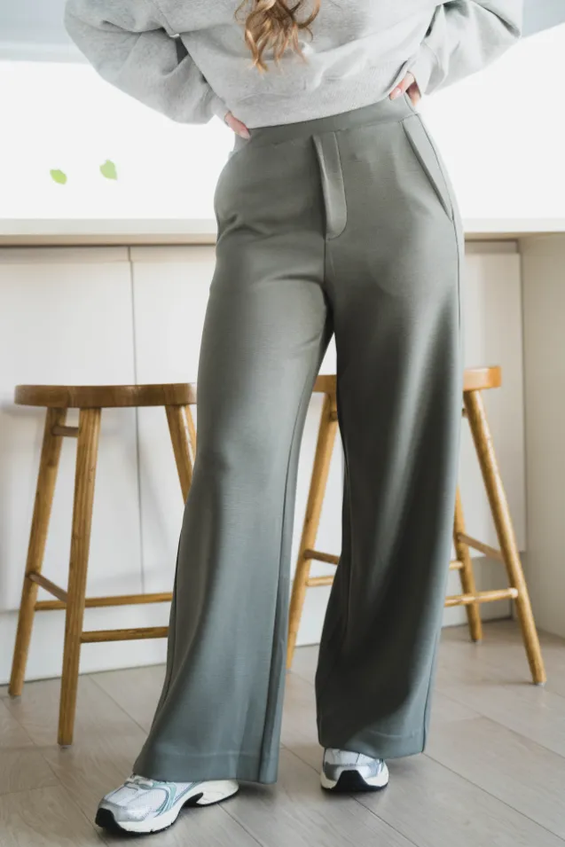 Gincette Pant Mulled Basil
