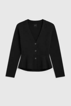 Ginny Merino Cardigan Black