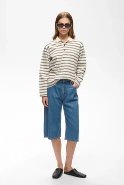 Glenn Culotte Jeans Faded Blue