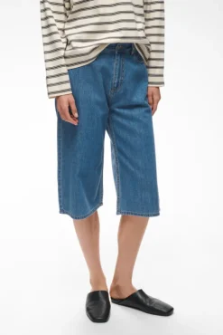 Glenn Culotte Jeans Faded Blue