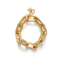 Golden Link Bracelet Gold