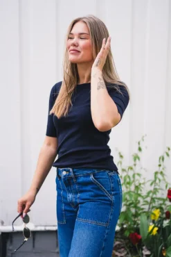 Granny SS Tee Navy