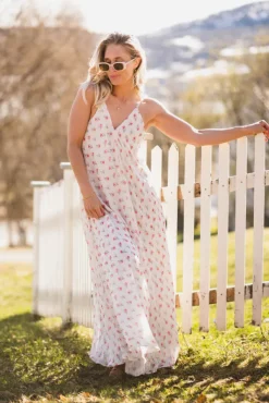 Grazia Flower Dress Offwhite