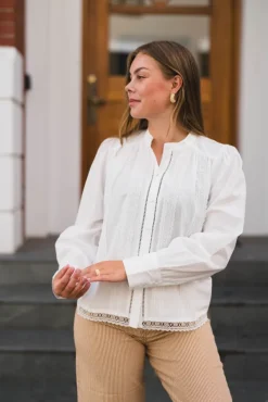 Gunio LS Shirt Star White