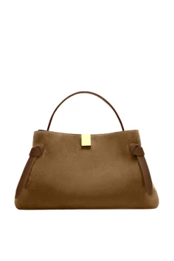 Gyoza Suede Cognac
