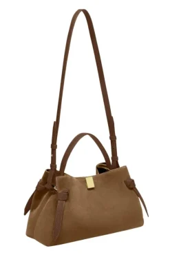 Gyoza Suede Cognac