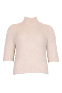 Hairy Knit Turtleneck Soft
