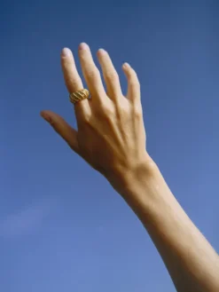 Half Moon Ring Gold