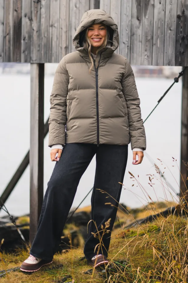Halo Parka Dark Sand