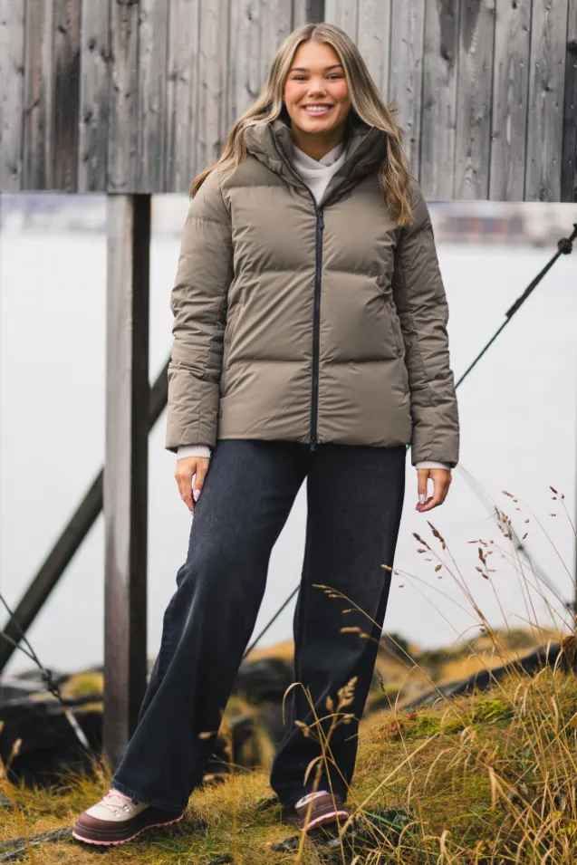 Halo Parka Dark Sand