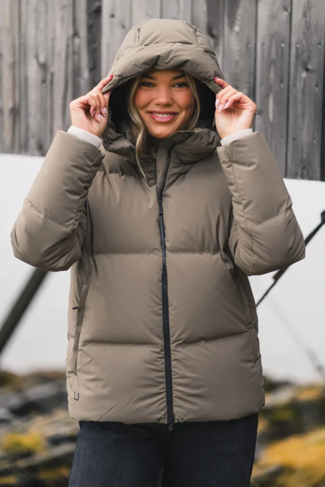 Halo Parka Dark Sand