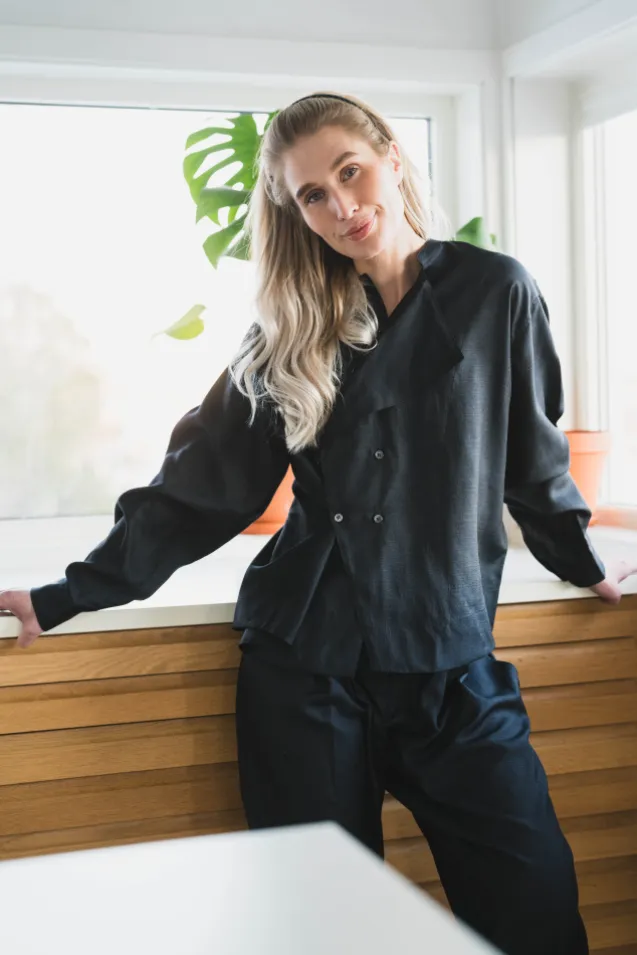 Hampton Blouse Noir