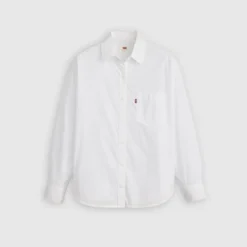 Harlie Boyfriend Shirt Bright White