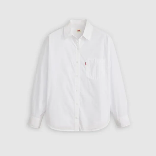 Harlie Boyfriend Shirt Bright White