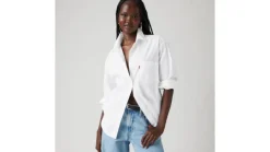 Harlie Boyfriend Shirt Bright White