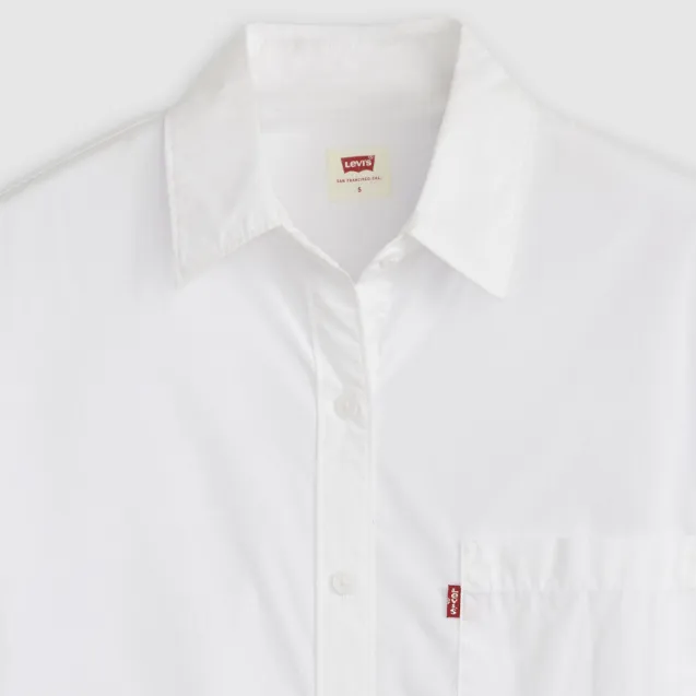 Harlie Boyfriend Shirt Bright White