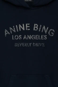 Harvey Sweatshirt Melrose Stencil Navy