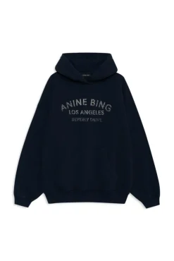 Harvey Sweatshirt Melrose Stencil Navy