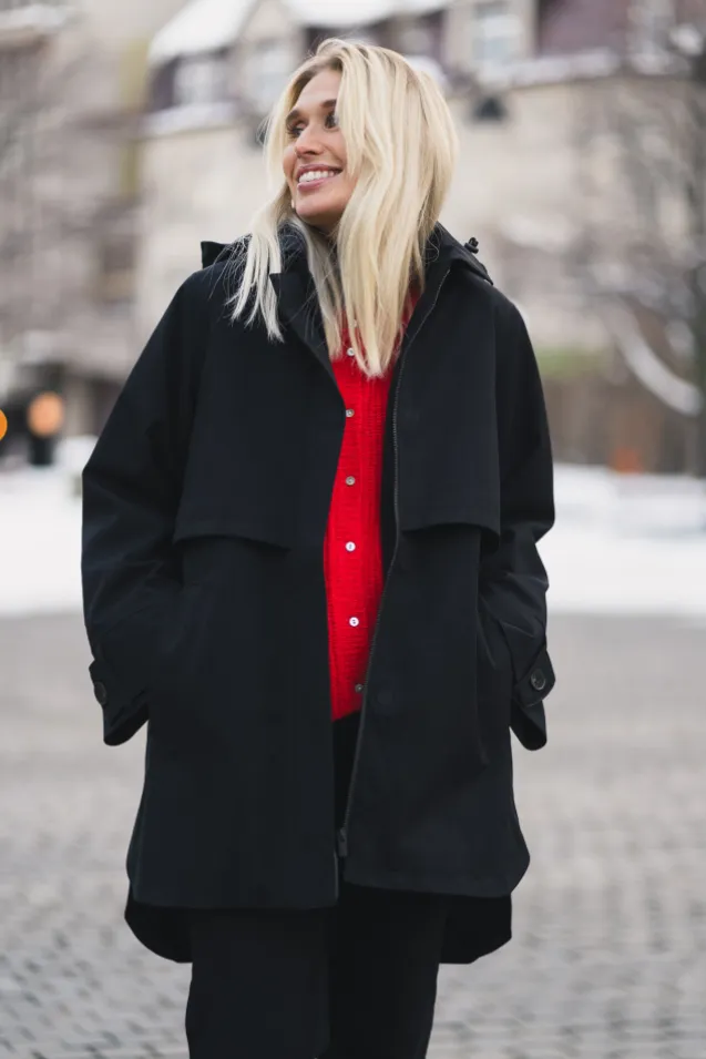 Havbris Coat New Black