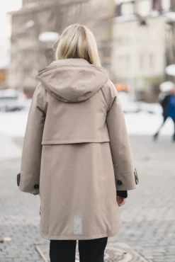 Havbris Coat Taupe