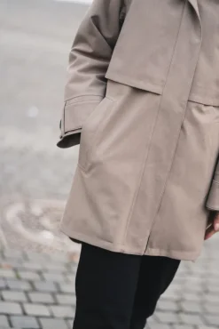 Havbris Coat Taupe