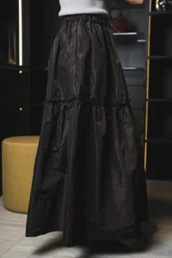 Hay 25 Solid Skirt Brown