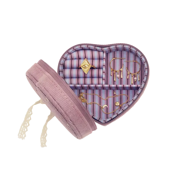 Heart Jewelry Box Purple Theatre Magic