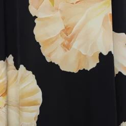 Heather Dress Gold Maxi Flower