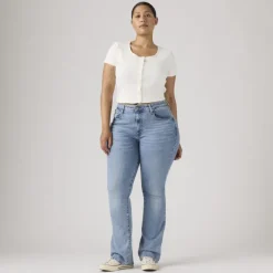 725 High Rise Bootcut Jeans Blue Wave Light Wash
