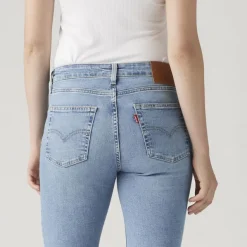725 High Rise Bootcut Jeans Blue Wave Light Wash