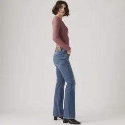 725 High Rise Bootcut Jeans Ducked Out