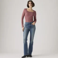 725 High Rise Bootcut Jeans Ducked Out