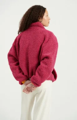 Hoktown Jacket Magenta Melange
