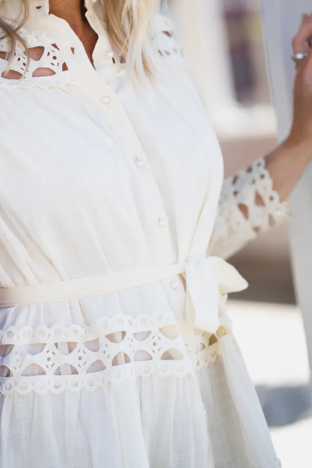 Honesty Dress Cloudy Cream