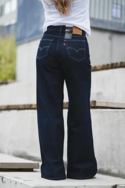 728 HR Wide Leg Retro Rinse