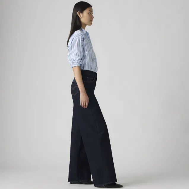 728 HR Wide Leg Retro Rinse