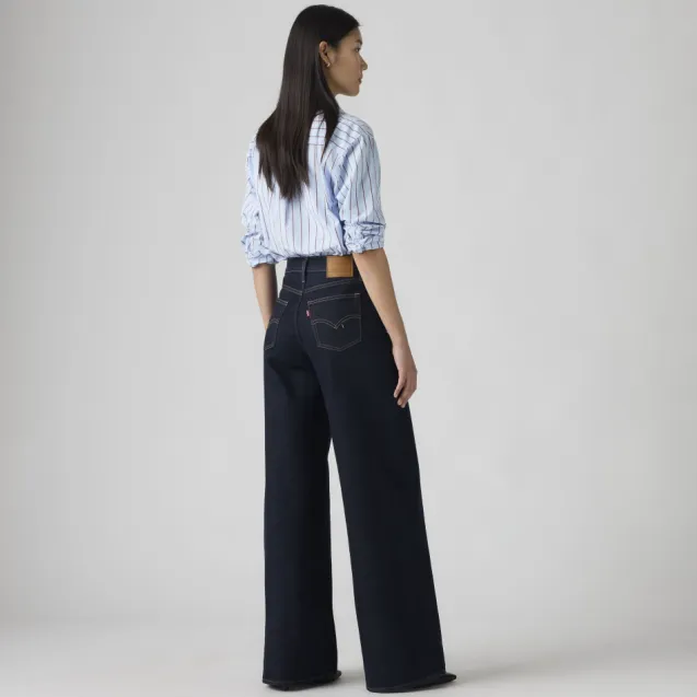 728 HR Wide Leg Retro Rinse