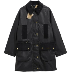 Icons Modern Beaufort Waxed Jacket Navy