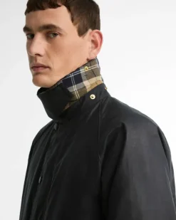 Icons Transport Waxed Jacket Navy