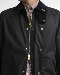 Icons Transport Waxed Jacket Navy